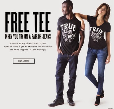 True religion code Does True Religion Do Black Friday? Yes, the True Religion Black Friday Deals will start on Fri Nov 23 with many items available in the discounted Black Friday sale. Does True Religion Do Cyber Monday? Yes, the True Religion Cyber Monday Deals will start on Mon Nov 26 with many items available in the discounted Cyber Monday sale.